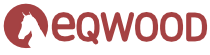 Malé logo EQWOOD dřevěné pelety